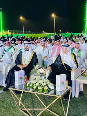 بلدية محافظة أضم والجهات الحكومية تحتفل بذكرى اليوم الوطني 92
