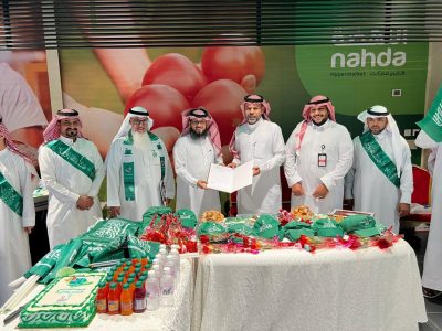 وحدة ارتقاء بمكتب التعليم بالعرضية الشمالية تحتفي باليوم الوطني92