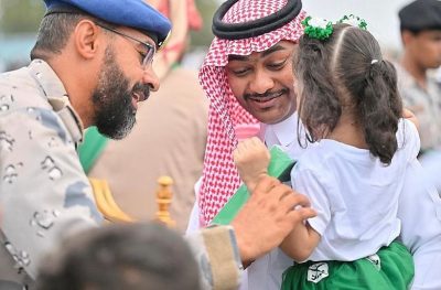 “قيادة حرس الحدود بجازان “تقيم عرضا بحريا بمناسبة اليوم الوطني الـ 92