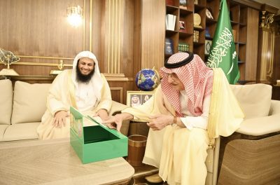 سمو أمير جازان يدشّن حملة “عليكم بسنَّتي”