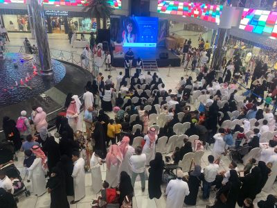 10 آلف زائر يشهدون مبادرة “مقعد لكل طفل” بالخبر