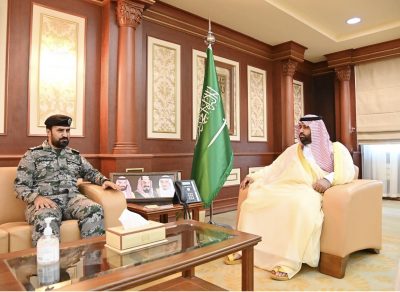 “سمو نائب أمير جازان”يستقبل مدير سجون المنطقة
