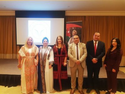 المركز العربي الأوروبي يكرم الأردنية اعتماد بسيسو في عمان… 