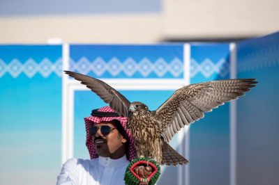 نادي الصقور السعودي يتوّج الفائزين في فئة «جير شاهين فرخ» بسباق الملوح…