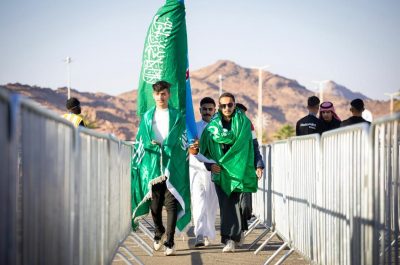 منطقة كاس العالم في موسم حائل تجذب الزوار
