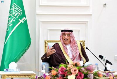 سمو أمير منطقة جازان يلتقي مشايخ وأهالي محافظة ضمد…