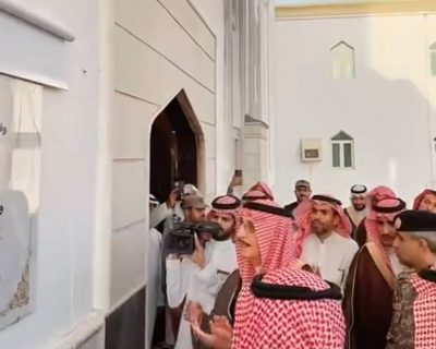 سمو أمير منطقة جازان يفتتح جامع الشيخ يحي بن أحمد عاكش بمحافظة ضمد…