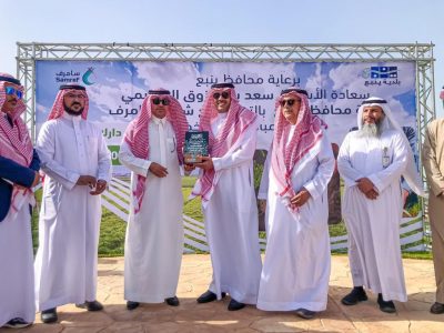 محافظ ينبع يدشن مبادرة ينبع الخضراء لزراعة 150 ألف شتلة