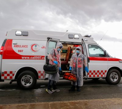 الهلال الأحمر يباشر 26296 حالة اسعافية خلال شهر يوليو بمنطقة مكة المكرمة .