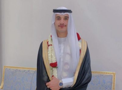 الشاب سلطان مقري يحتفل بزواجه.