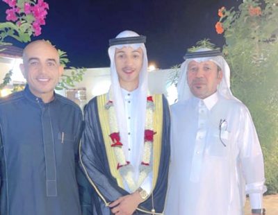 الشاب ” عثمان عبده “يحتفل بزواجه