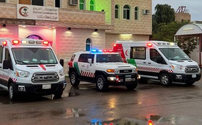 الهلال الأحمر بالجوف يرفع الجاهزية في جميع مراكز المنطقة