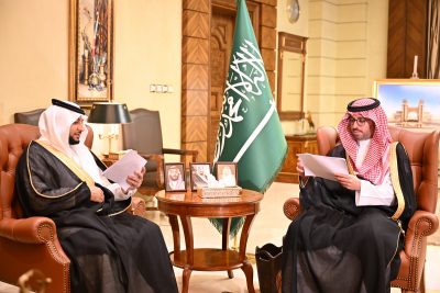 سمو محافظ جدة يستقبل أمين عام مؤسسة حفظ النعمة