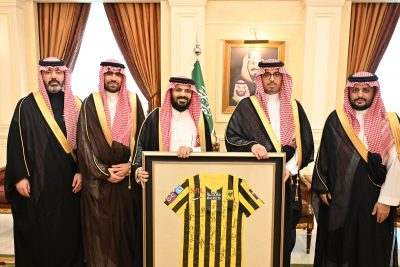 سموُّ محافظ جدة يستقبل رئيس مجلس إدارة وأعضاء ولاعبي نادي الاتحاد