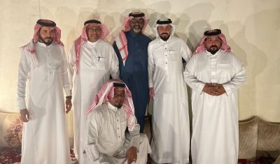 زملاء “الدوسري” يحتفلون بتقاعده