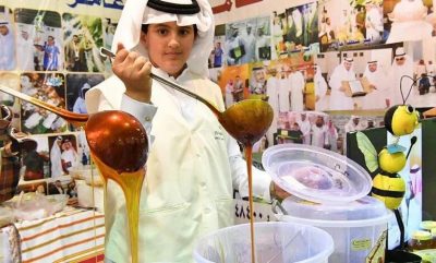 تذوق العسل متاح لزوار مهرجان جازان للتعرف على أنواعها…