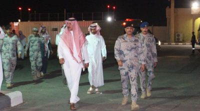 محافظ القنفذة يستقبل جثمان شهيد الواجب عمر المحمودي…