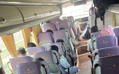 “تراحم جازان” تنظم رحلتي عمرة لأسر السجناء والمفرج عنهم.
