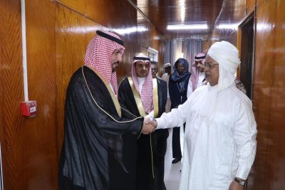 وفد سعودي يزور تشاد برئاسة الدكتور الرقابي