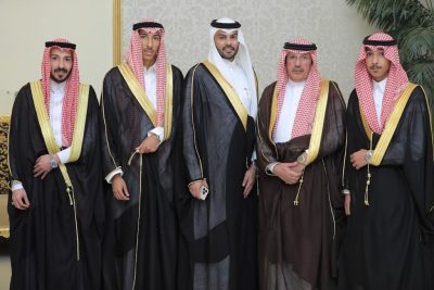 أفراح آل زنّان وآل غرسان بزفاف “سعيد”