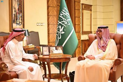 سمو محافظ جدة يستقبل مدير عام فرع إدارة المجاهدين بمنطقة مكة المكرمة