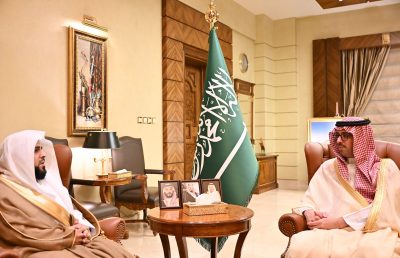 الأمير سعود بن جلوي يستقبل رئيس محكمة الاستئناف بجدة