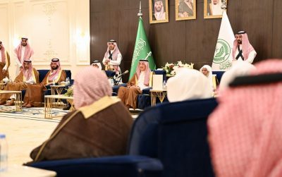 “سمو أمير منطقة جازان” يستقبل المهنئين بعيد الفطر