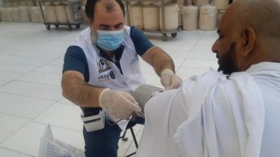 زمزم الصحية في 14 موقعا لخدمة حجاج بيت الله