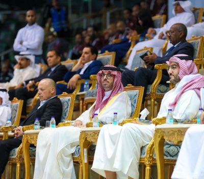 سمو محافظ جدة يتوّج منتخب المغرب بكأس العرب لكرة قدم الصالات 2023