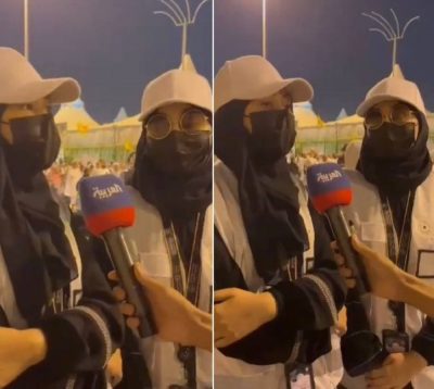 “شقيقتان مترجمتان اللغة البنجلاديشية”تعملان خلال موسم ⁧‫الحج‬⁩”فيديو”