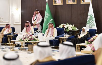 “سمو أمير منطقة جازان”يستقبل المهنئين بعيد الأضحى المبارك