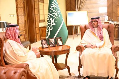 محافظ جدة يستقبل الرئيس التنفيذي لشركة مطارات جدة