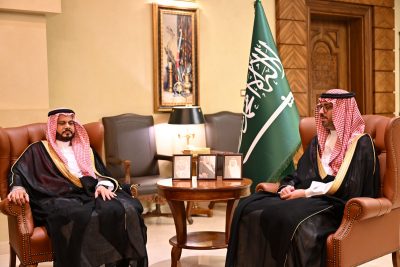 الأمير سعود بن جلوي يستقبل مشائخ ومعرفي القبائل بمحافظة جدة والمراكز التابعة لها