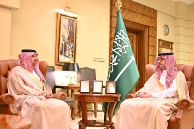 الأمير سعود بن جلوي يستقبل مدير عام تعليم جدة بمناسبة انتهاء فترة عمله