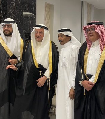 رحيّم ومكي يحتفلان بزواج عبدالعزيز وريناد…