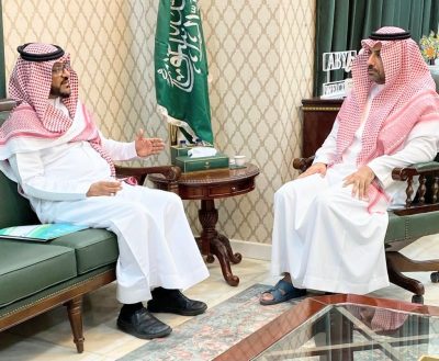 محافظ صبيا يستقبل المدير التنفيذي لجمعية الأيتام “غراس” بمنطقة جازان..