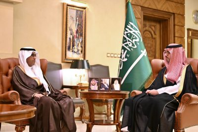 الأمير سعود بن جلوي يستقبل المدير العام التنفيذي لميناء جدة الإسلامي