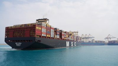 ميناء الملك عبد الله يستقبل للمرة الثانية سفينة الحاويات المصنفة بالأكبر عالميا
