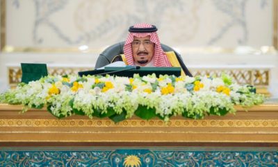 خادم الحرمين الشريفين يرأس جلسة مجلس الوزراء..