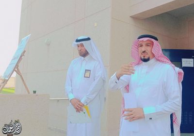مدرسة ثانوية السليل بمحافظة ضمد تستقبل طلابها بالحلويات…