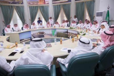 محافظ الجبيل “الداود” يستقبل وفد هيئة تطوير المنطقة الشرقية…