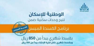” فيديو “منح المواطنين ممن لاتتجاوز رواتبهم 7 آلاف ريال وحدات سكنية جاهزة وحديثة في جميع مناطق المملكة