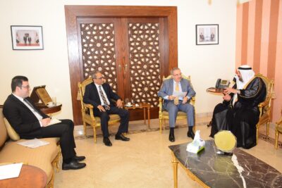 السفير السوري في مصر يستقبل وفد مجلس الوحدة الإقتصادية العربية