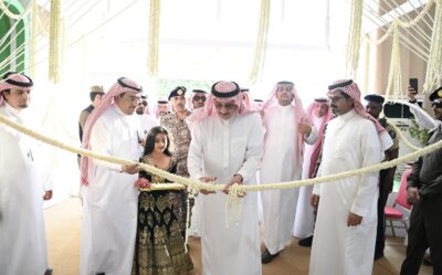“سمو أمير منطقة جازان” يدشّن مهرجان الفل والنباتات العطرية بمحافظة أبو عريش
