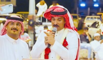 الناشري يحلّق بأفراح أبو عريش وأبو حجر في سماء جازان .