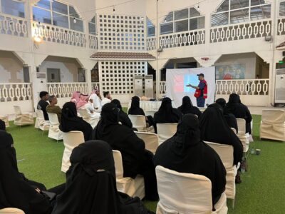 برنامج سفير الاسعافات الأولية لمستفيدي الاسكان الخيري ملاذي