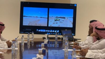 محافظ طبرجل يجتمع بلجنة الدفاع المدني الفرعية لمناقشة الاستعدادات للحالات المطرية