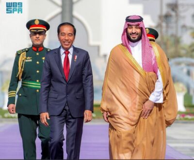 سمو ولي العهد يستقبل رئيس إندونيسيا ويعقدان جلسة مباحثات ويشهدان توقيع عدد من الاتفاقيات الثنائية..