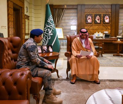 الأمير سعود بن جلوي يستقبل قائد حرس الحدود بمحافظة جدة
