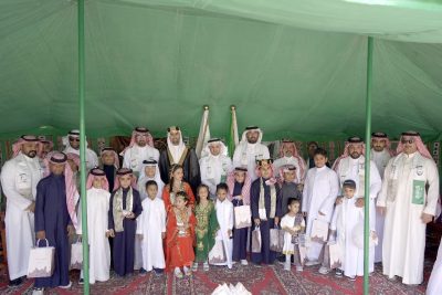 بر الأحساء تحتفل بذكرى يوم التأسيس والأمين العام يشارك في العرضة السعودية